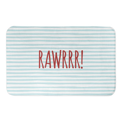 Rawrrr! Tapis de bain