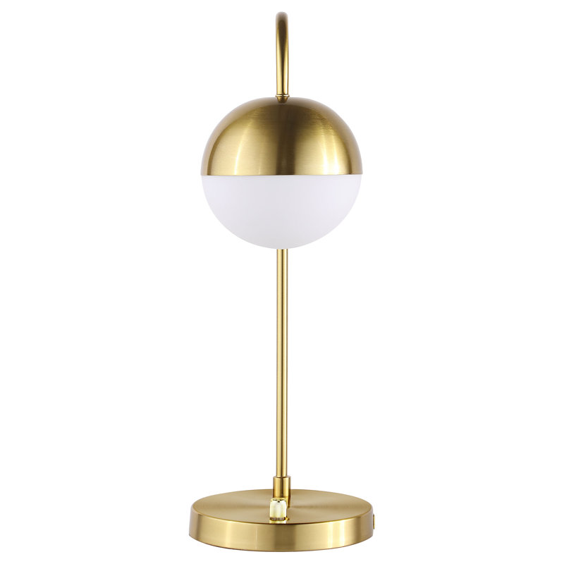 Ballesteros Metal USB Arched,Desk Lamp, Yes