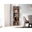 60 cm H x 28 cm W Solid Wood Etagere Bookcase