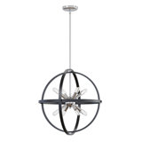 Lustre suspendu sphérique 8 lumières 20,5 po Renfro
