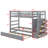 Twin Over Twin Bunk Bed With Trundle-1862425544