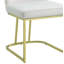 Chaise de salle à manger en velours Zazie (ensemble de 2)