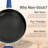 Nutrichef Sautepan Pot With Lid - Non-Stick High-Qualified Kitchen Cookware With See-Through Tempered Glass Lids, 3 QT. (Works With Model: NCCWA13BU)-99987185