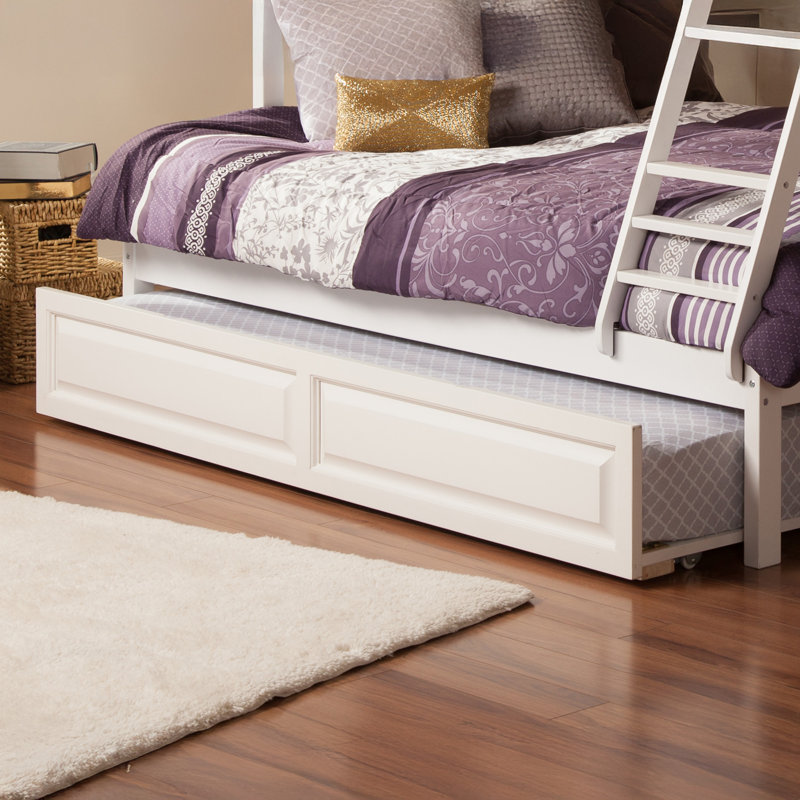 Brizeyda Trundle Unit, White