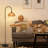 Aarzo 62" Arched/Arc Rattan Floor Lamp-82143260