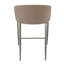 Tabouret de bar George Oliver Lalenia - velours brun