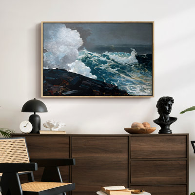 Northeaster, 1895-Winslow Homer-Framed Gallery Wrapped Canvas