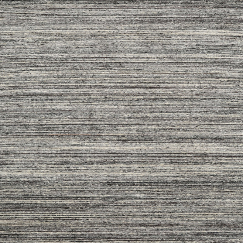 Tapis contemporain gris, Carré 4 pi