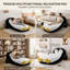 Structure de lit simple rembourrée pour enfants, chaise longue de canapé en forme de pingouin