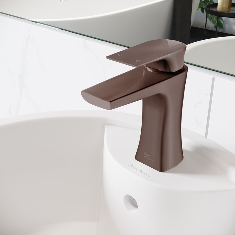Monaco Single Hole, Single-Handle, Bathroom Faucet, Oil Rubbed Bronze