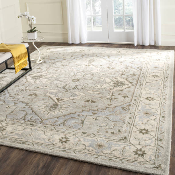 Charlton Home® Sneyd Park Handmade Wool Rug & Reviews | Wayfair