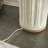 Natural Ecomix Composite Base Table Lamp with Drum Shade in Cream