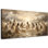 Jésus, art mural la dernière Cène, peinture à l'huile, art mural chrétien pour salon, salle à manger, église, salle de prière, décoration murale biblique religieuse pour la décoration intérieure, 16 po x 32 po