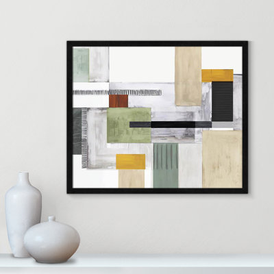 Playful Blocks Print by Tom Reeves