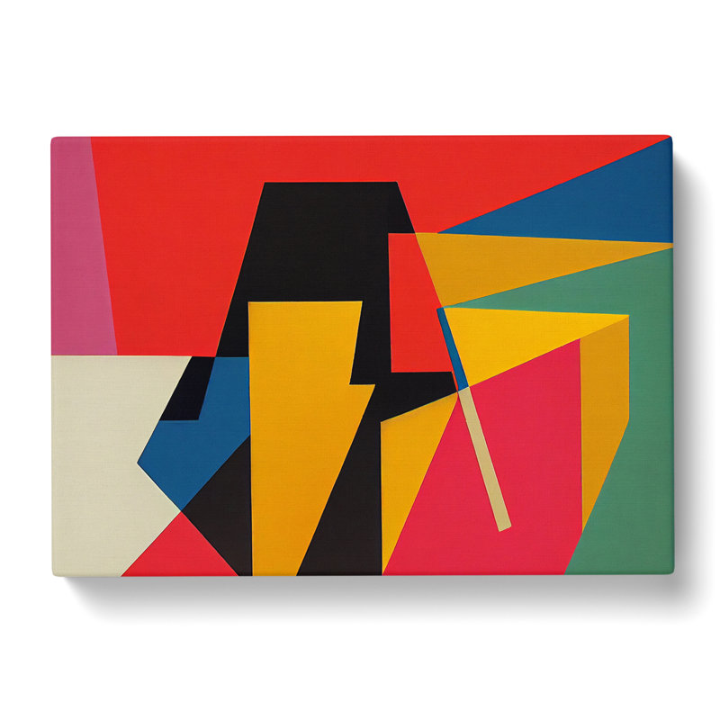 Art Suprematism Vol.5 Abstract - Wrapped Canvas, 40cm H x 60cm W x 3cm D