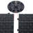 12'' L x 12'' W Plastic Interlocking Deck Deck Tile Kit in Gray-64367247