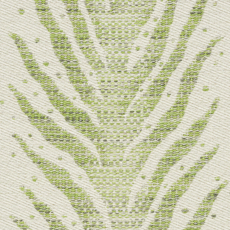 Schumacher x Celerie Kemble Creeping Fern Fabric, Moss