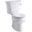 Wellworth® Two-Piece Round-Front 1.6 GPF Toilet with Class Five Flush Technology and Right-Hand Trip Lever-275721023