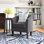 Fauteuil demi-tonneau de 26,77 po Munson