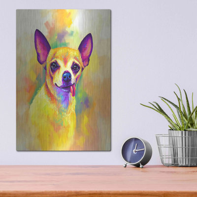 Luxe Pop Art «Pop Art Chihuahua» par Furbaby Affi Pop Art Chihuahua par - on