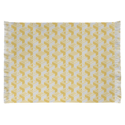 Chenille Geometric Indoor Rug