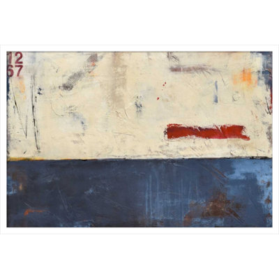 Label 1267 by Mauro Wood Framed Wall Art Print