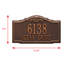 Gatewood Personalized Standard 2-Line Wall Address Plaque-766746433-766746456