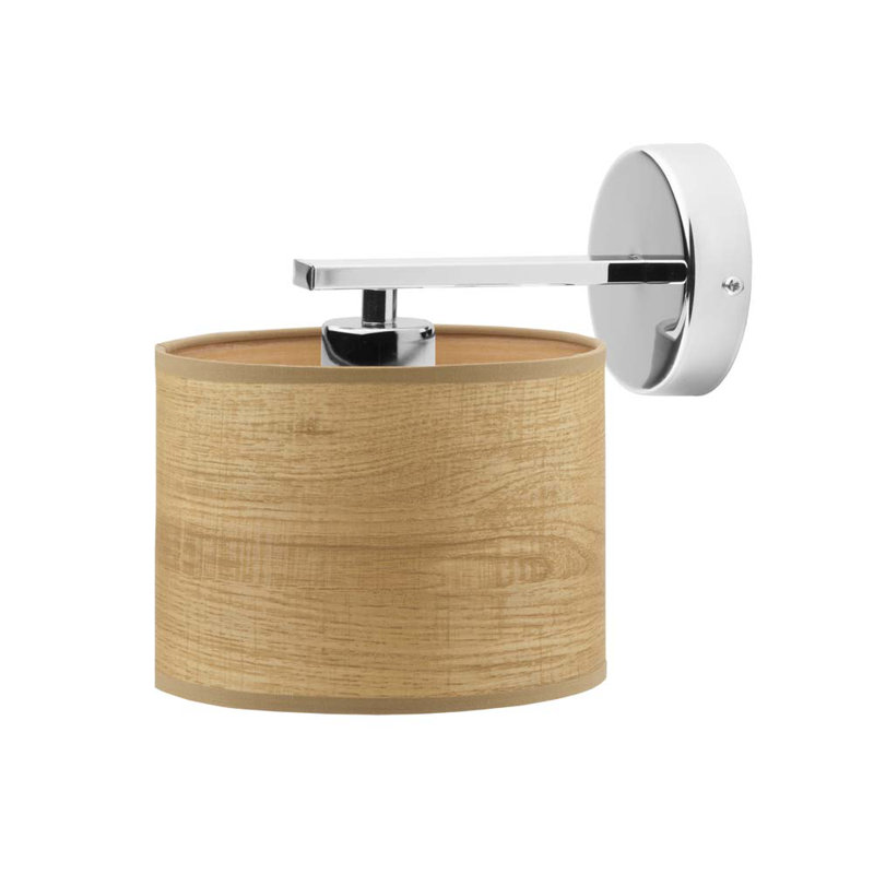 Blaikley Steel Armed Sconce, Natural, Silver