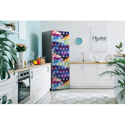 Abstract Door Decal