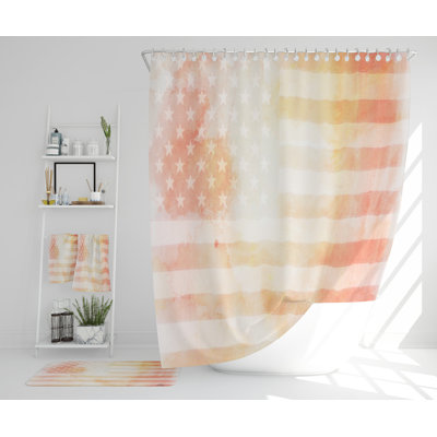 Nayalis Polyester Shower Curtain Set