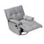 Fauteuil pivotant rembourré 30 po en velours multifonctionnel-903981672
