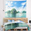 Tapisserie «Seascape Ha Long Bay in Vietnam»-28499365