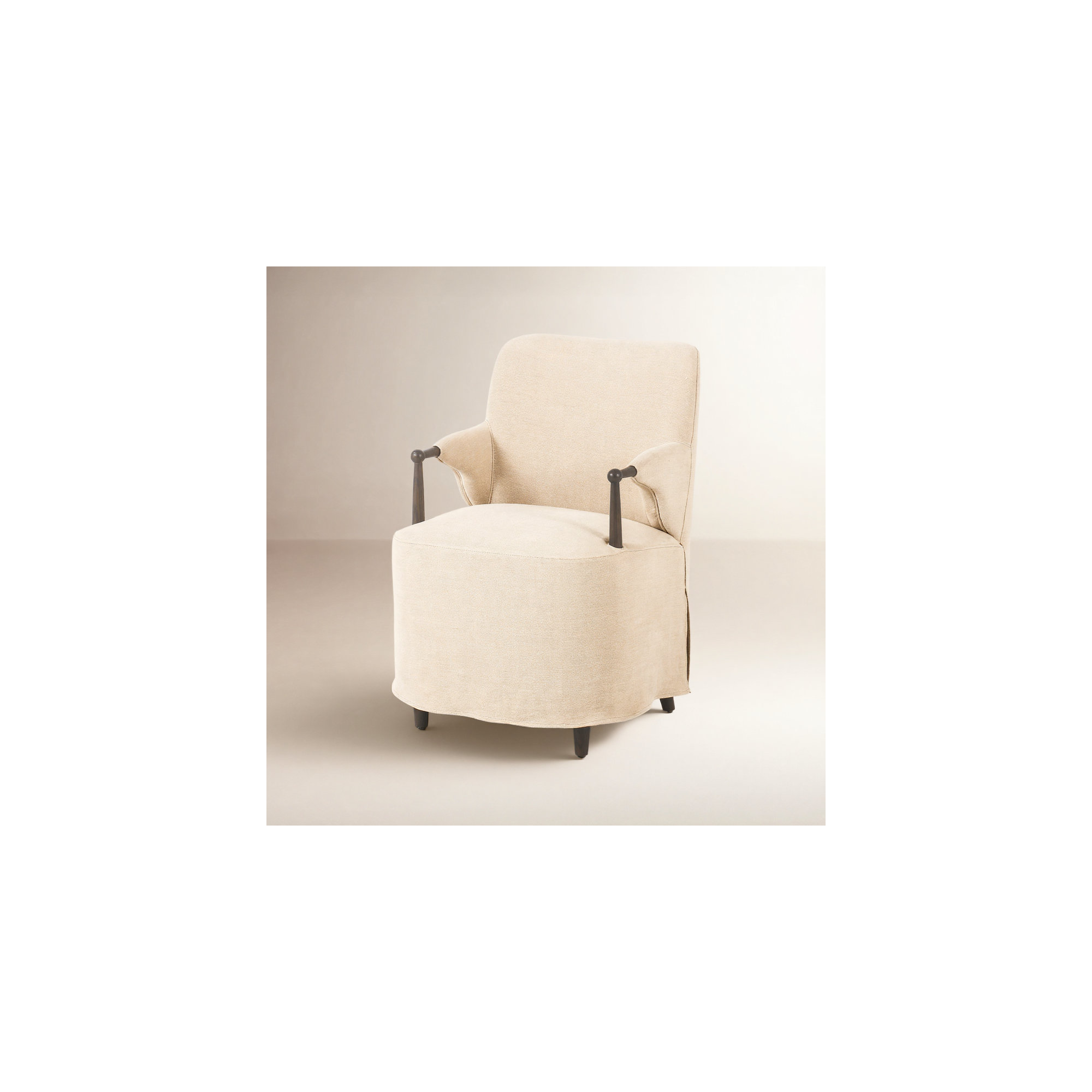 Brently Dining Chair, Broadway Dune