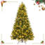 Arbre de Noël artificiel éclairé 7 pi