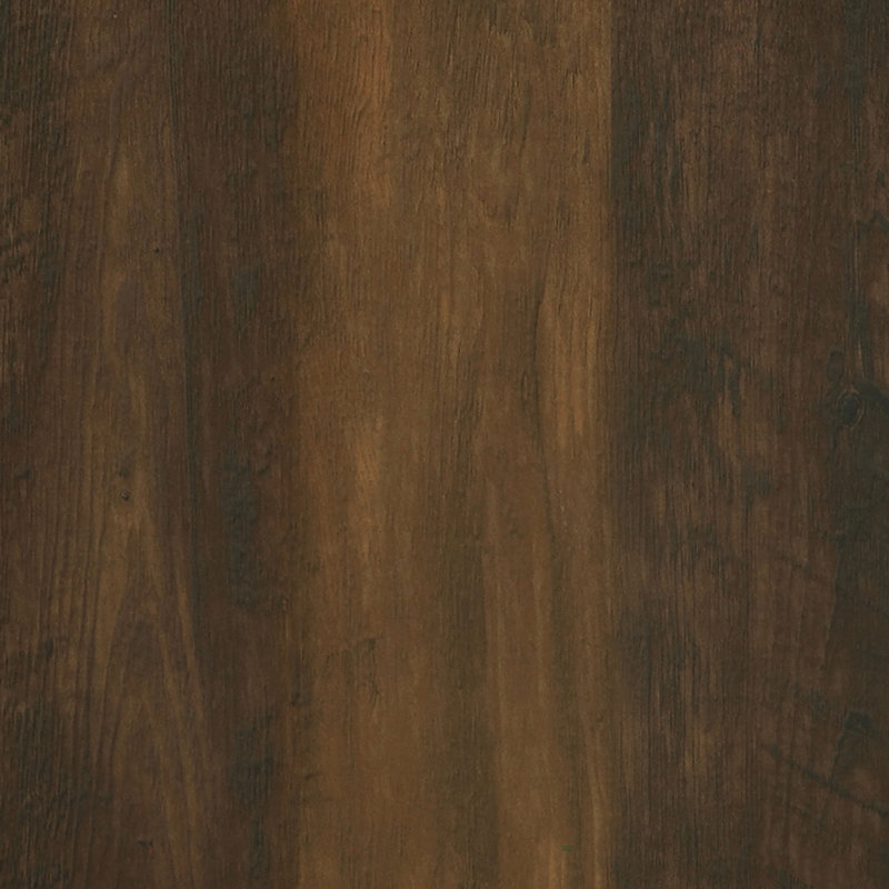 Table de bout carrée en bois d'ingénierie, Brun