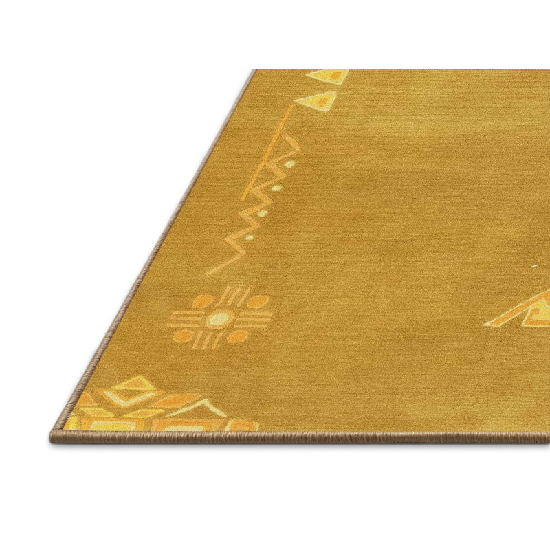 Abstract Indoor Rug, Rectangle 5' x 7'