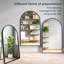Grand miroir de plancher arqué pleine longueur-1095442198-1095442286