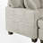 Upholstered L-Shaped Sectional With A Movable Ottoman-1288539924