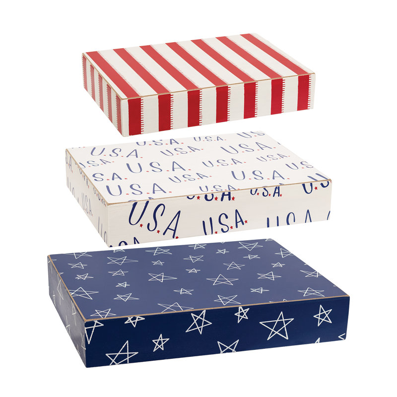 3/Set - Americana Nesting Risers