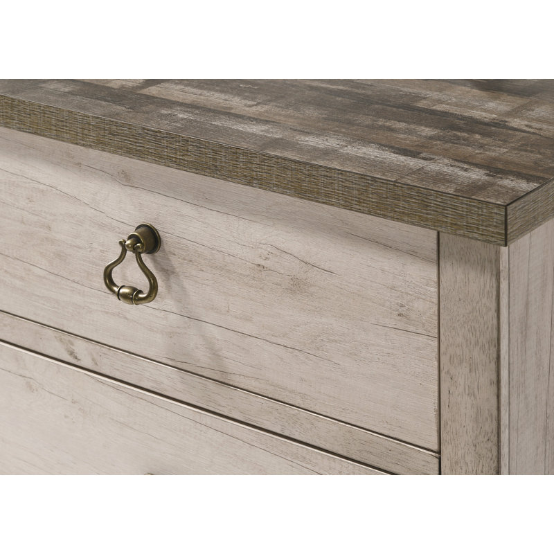 Table de chevet vieillie 1Pc
