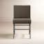 Chaise d'appoint rembourrée en mélange de polyester Julep-911123619