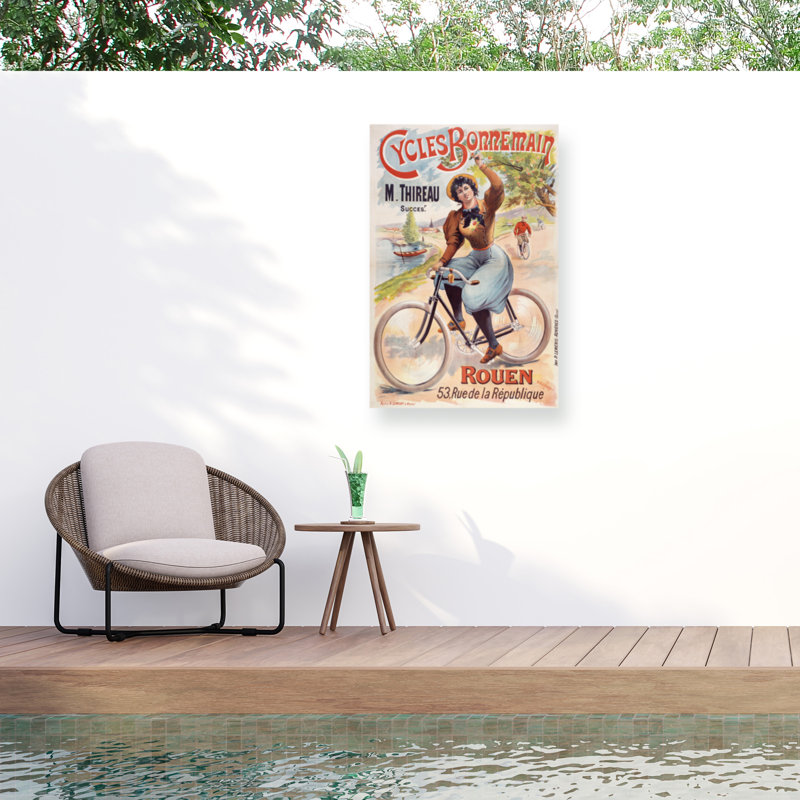 Toile d'extérieur Marcus Jules Cycles Bonnemain, H 12 po x l 19 po