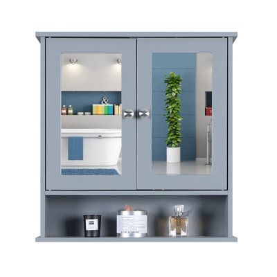 W H Medicine Cabinet Mirror