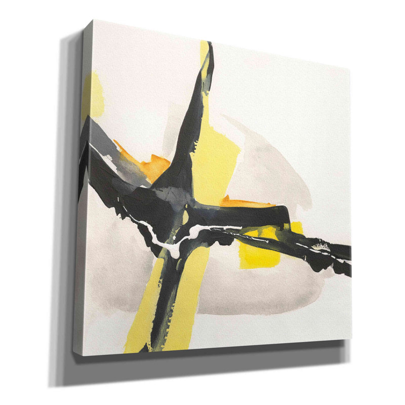 Emmelyn crème jaune I, H 12 po x l 12 po x P 0,75 po