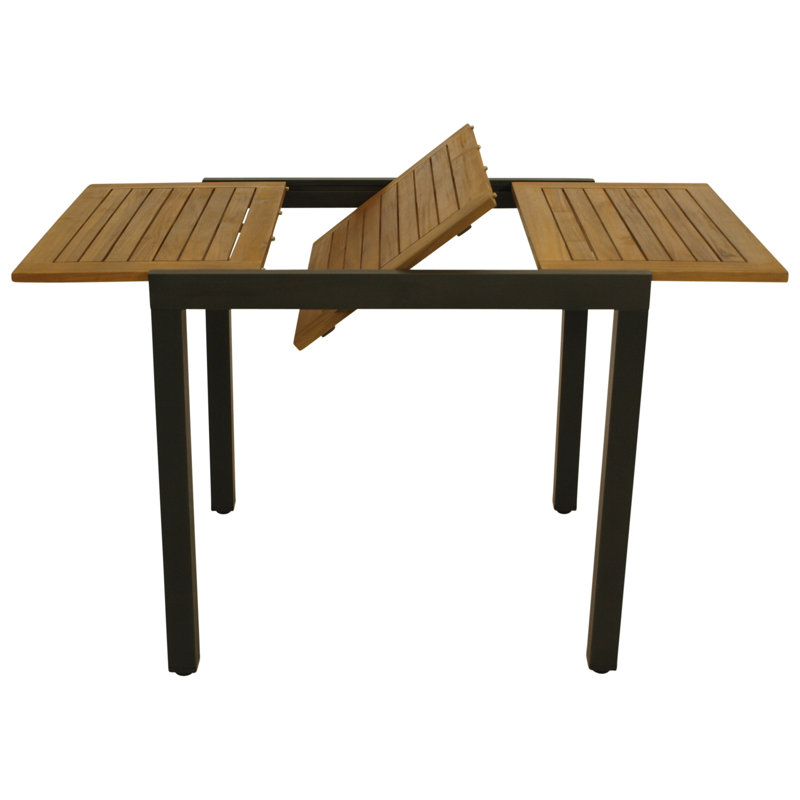 Deshonna Rectangular Metal Outdoor , 120cm cm W 70cm cm D