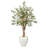 53'' Faux Olive Tree Tree in Clay Planter