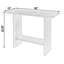 Soleil 42 po W - Console rectangulaire en bois brun-1248688876