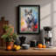 Wolf In Watercolour Modern - Print-136698077-136698081