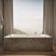 Underscore® 66" x 36" Drop In Soaking Acrylic Bathtub with Heater-1291889953