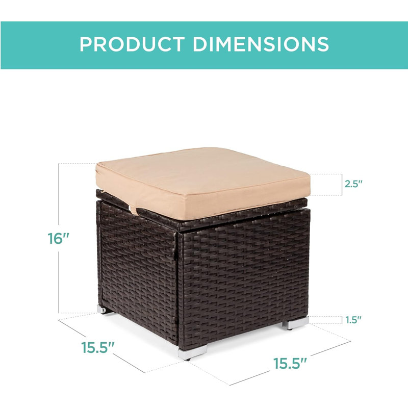 Quannah Upholstered Storage Ottoman